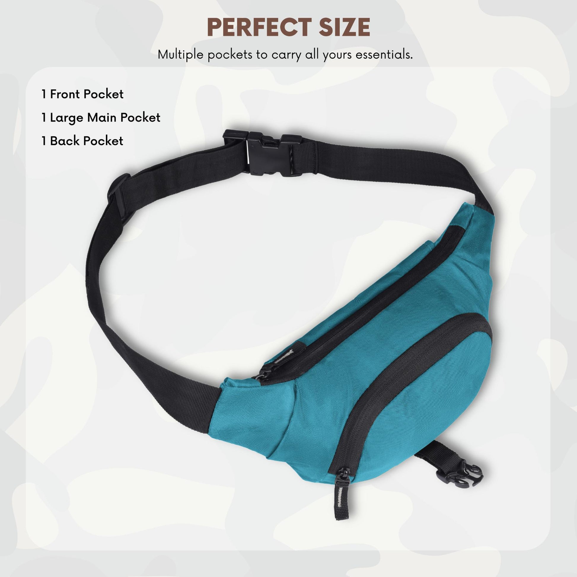 BRAMPTON Waist Bag for Men Women - WILDHORN