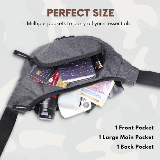 BRAMPTON Waist Bag for Men Women - WILDHORN