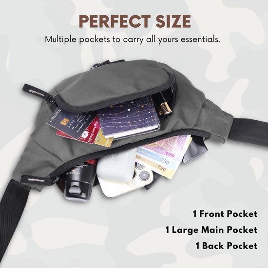 BRAMPTON Waist Bag for Men Women - WILDHORN