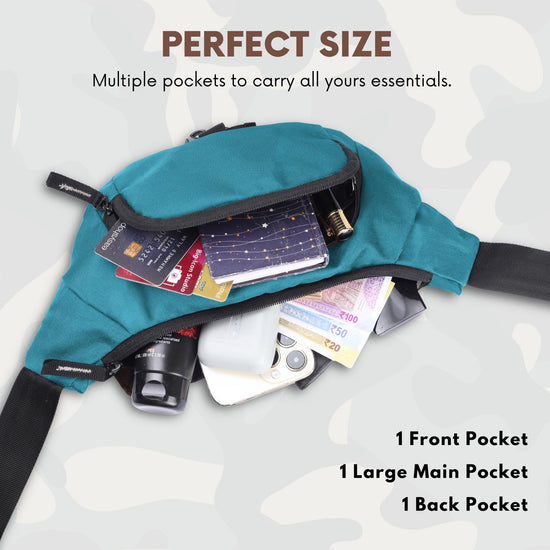 BRAMPTON Waist Bag for Men Women - WILDHORN
