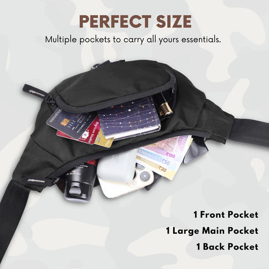 BRAMPTON Waist Bag for Men Women - WILDHORN