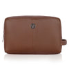 BRANDON Leather Toiletry Bag For Men & Women - WILDHORN