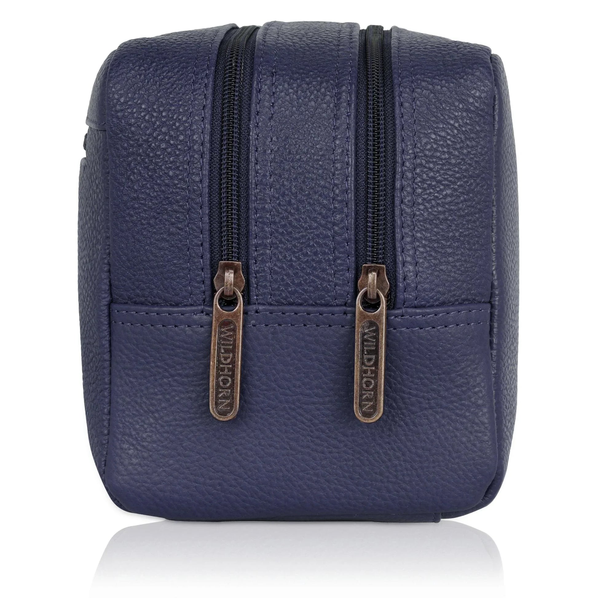 BRANDON Leather Toiletry Bag For Men & Women - WILDHORN