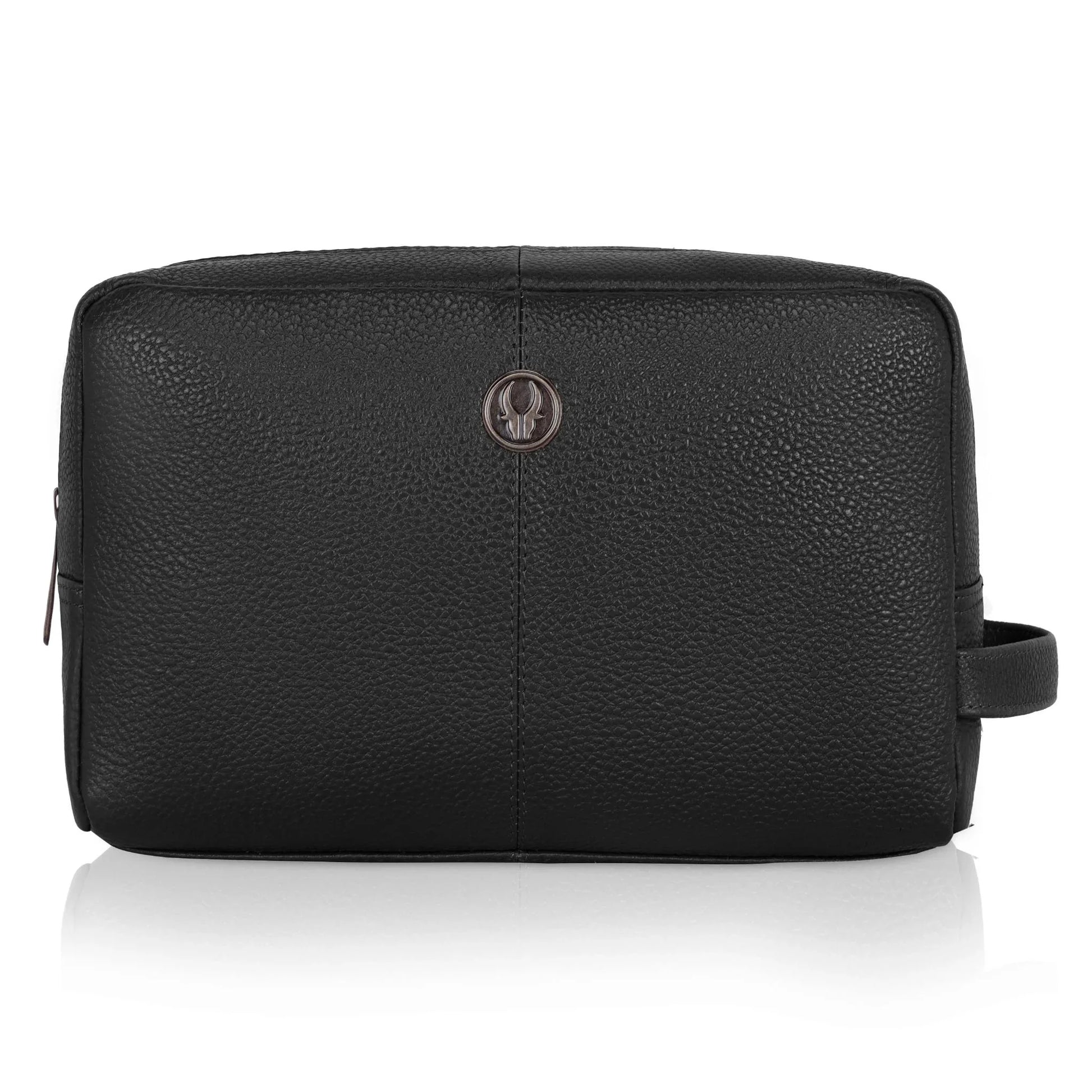 BRANDON Leather Toiletry Bag For Men & Women - WILDHORN