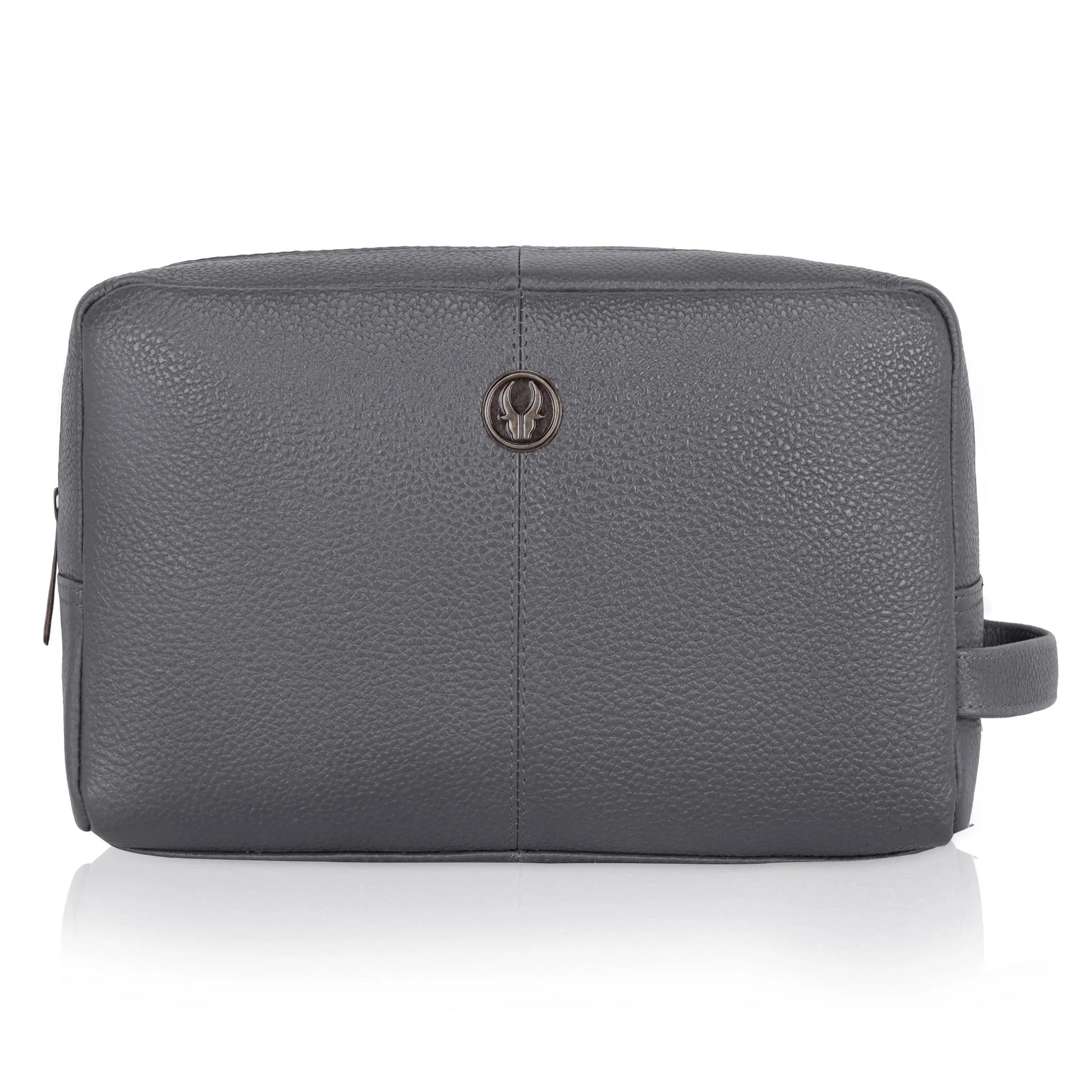 BRANDON Leather Toiletry Bag For Men & Women - WILDHORN