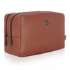 BRANDON Leather Toiletry Bag For Men & Women - WILDHORN
