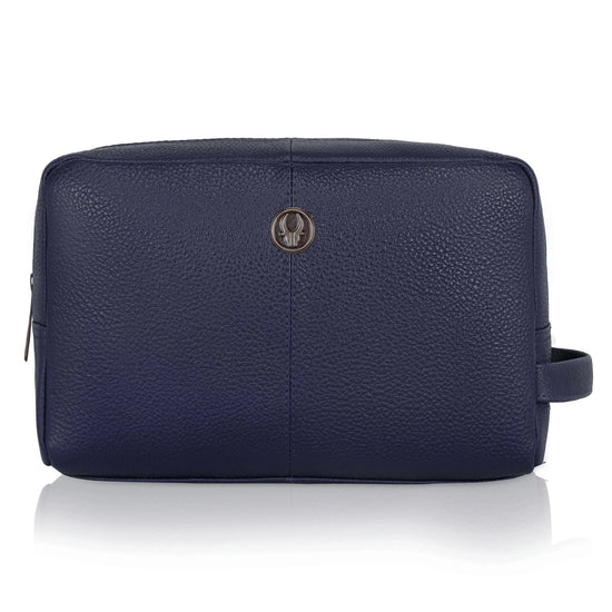 BRANDON Leather Toiletry Bag For Men & Women - WILDHORN