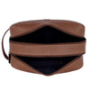 BRANDON Leather Toiletry Bag For Men & Women - WILDHORN