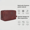 BRANDON Leather Toiletry Bag For Men & Women - WILDHORN