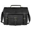 BYRON BAY Leather Laptop Messenger Bag for Men - WILDHORN