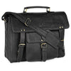 BYRON BAY Leather Laptop Messenger Bag for Men - WILDHORN