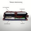 BYRON BAY Leather Laptop Messenger Bag for Men - WILDHORN