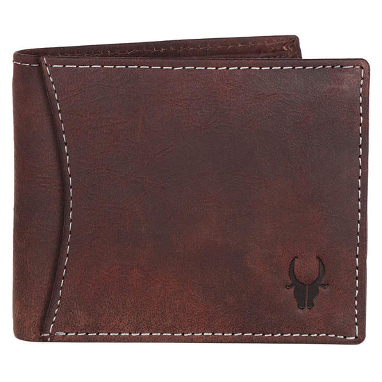 CAESAR RFID Protected Leather Wallet for Men - WILDHORN