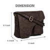 CAISTOR Leather Messenger Bag for Men - WILDHORN
