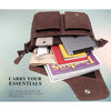 CAISTOR Leather Messenger Bag for Men - WILDHORN