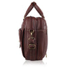 CAMBRIDGE Leather Laptop Messenger Bag for Men - WILDHORN
