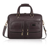 CAMBRIDGE Leather Laptop Messenger Bag for Men - WILDHORN