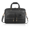 CAMBRIDGE Leather Laptop Messenger Bag for Men - WILDHORN