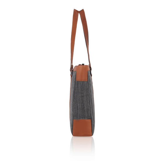 CAROLINA Canvas Laptop Tote Bag for Women I 15.6 inch Canvas Shoulder Bag - WILDHORN