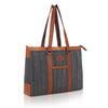 CAROLINA Canvas Laptop Tote Bag for Women I 15.6 inch Canvas Shoulder Bag - WILDHORN