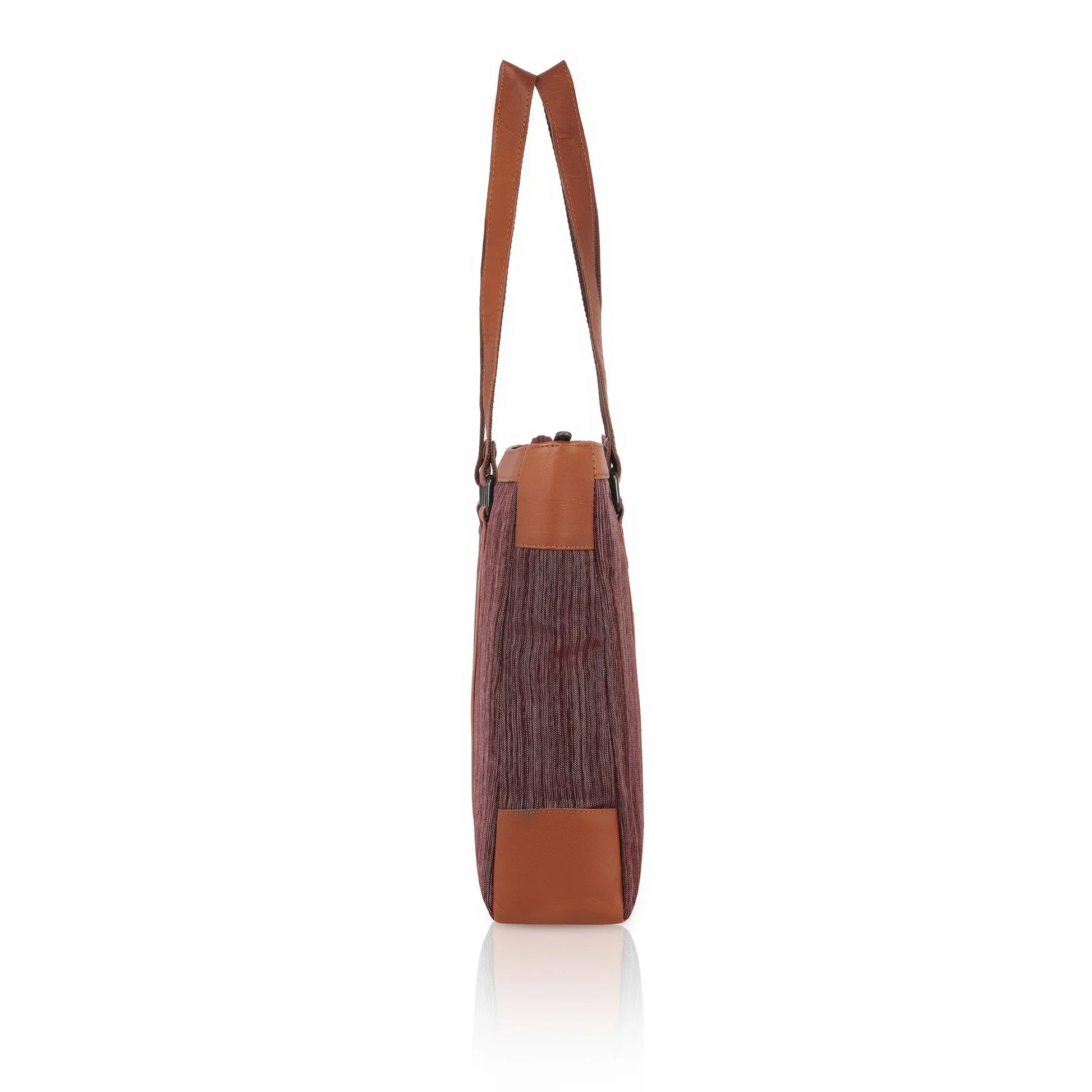 CAROLINA Canvas Laptop Tote Bag for Women I 15.6 inch Canvas Shoulder Bag - WILDHORN