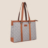 CAROLINA Laptop Tote Bag for Women I 15.6 inch Canvas Shoulder Bags for Laptop I Computer Messenger Purse I Handbag Office Briefcase Bag - WILDHORN