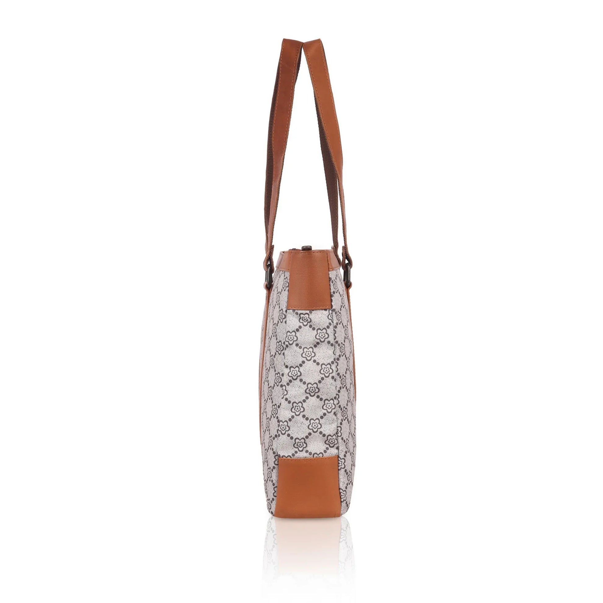 CAROLINA Laptop Tote Bag for Women I 15.6 inch Canvas Shoulder Bags for Laptop I Computer Messenger Purse I Handbag Office Briefcase Bag - WILDHORN