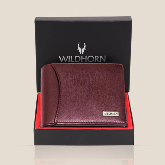 CHARLES RFID Protected Leather Wallet for Men - WILDHORN