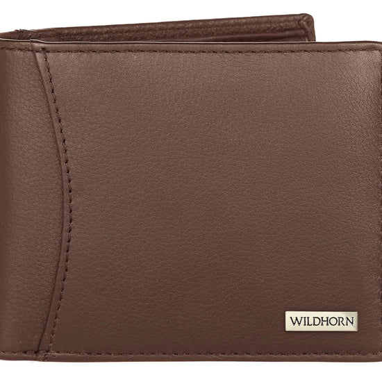 CHARLES RFID Protected Leather Wallet for Men - WILDHORN