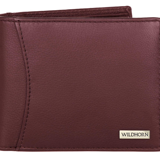 CHARLES RFID Protected Leather Wallet for Men - WILDHORN