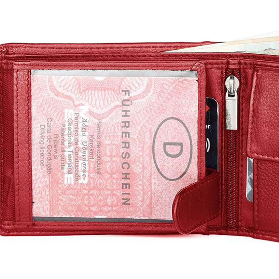 CHARLES RFID Protected Leather Wallet for Men - WILDHORN