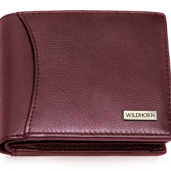 CHARLES RFID Protected Leather Wallet for Men - WILDHORN