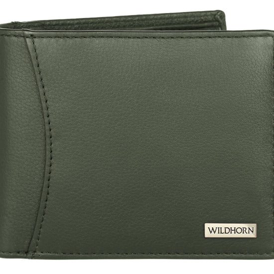 CHARLES RFID Protected Leather Wallet for Men - WILDHORN