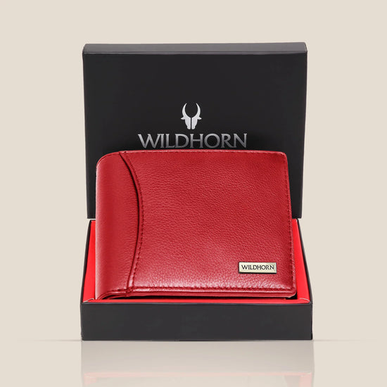 CHARLES RFID Protected Leather Wallet for Men - WILDHORN