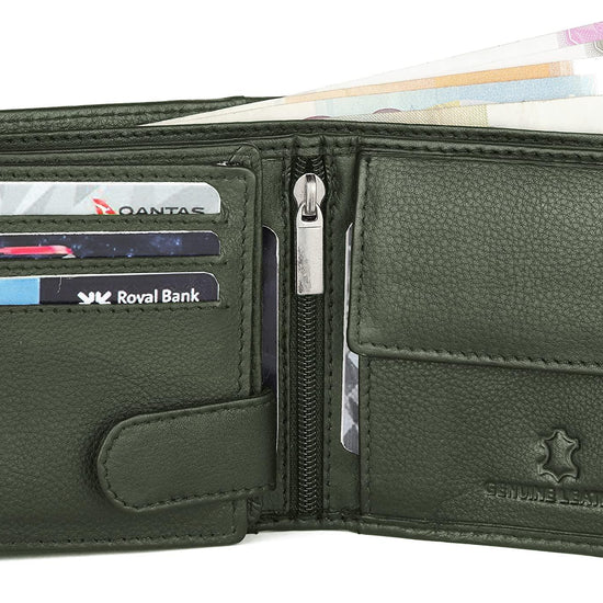 CHARLES RFID Protected Leather Wallet for Men - WILDHORN