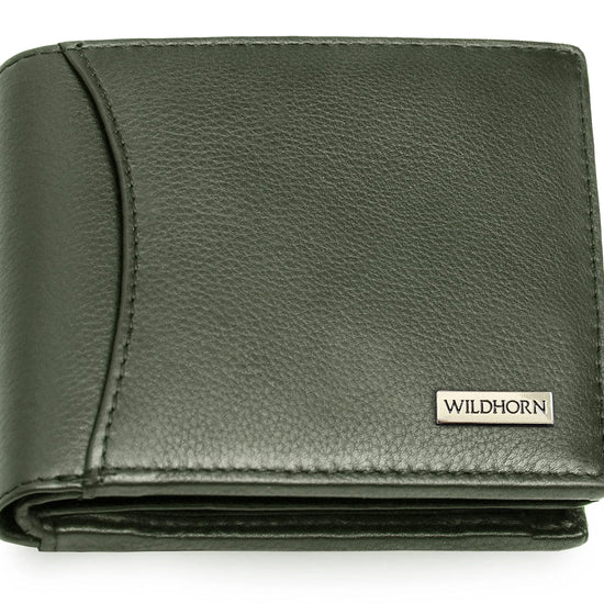 CHARLES RFID Protected Leather Wallet for Men - WILDHORN