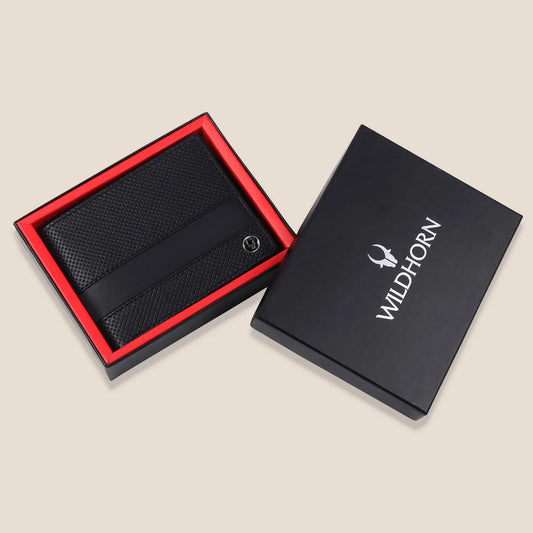 CHESTER RFID Protected Leather Wallet for Men - WILDHORN