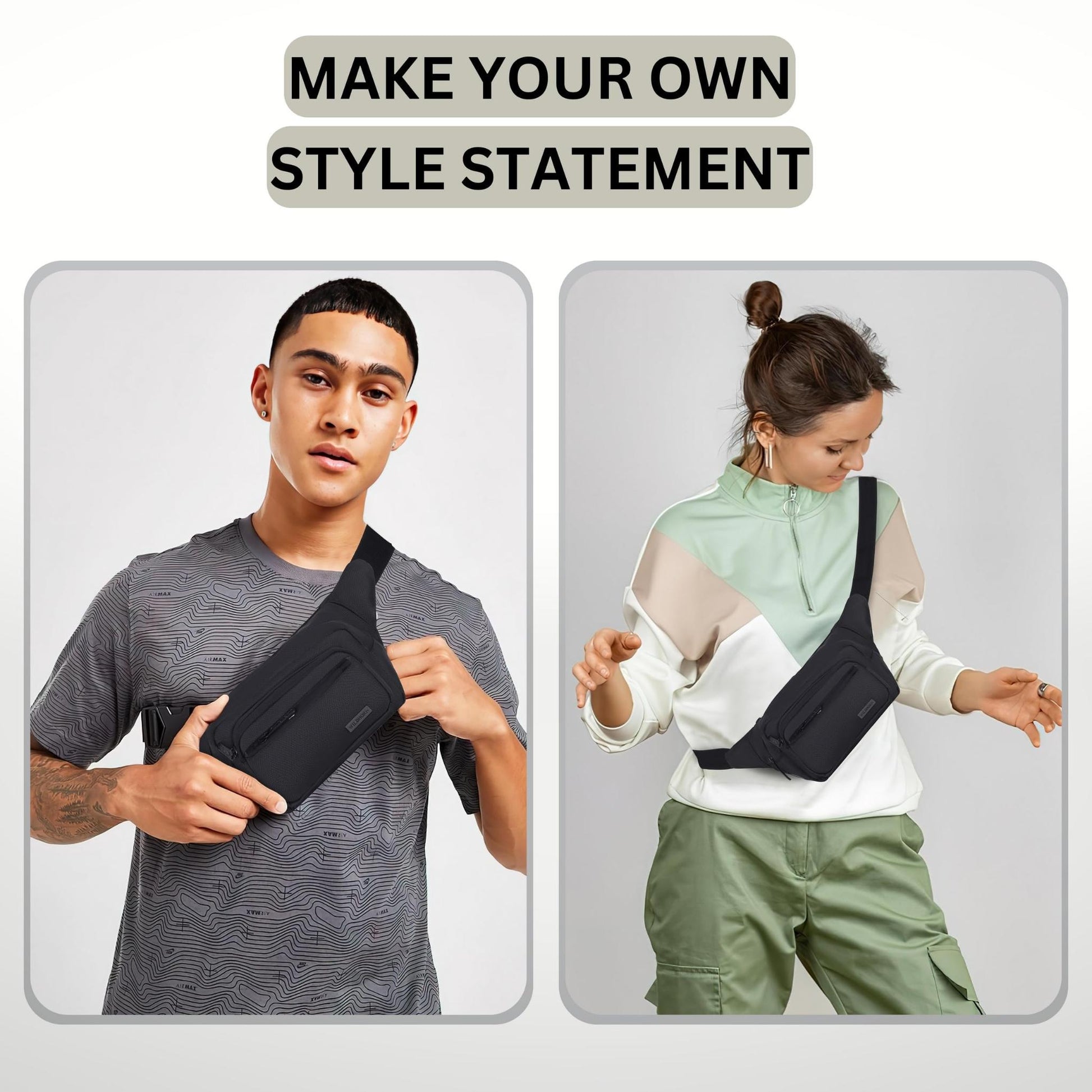 CORTLAND Waist Bag for Men Women - WILDHORN