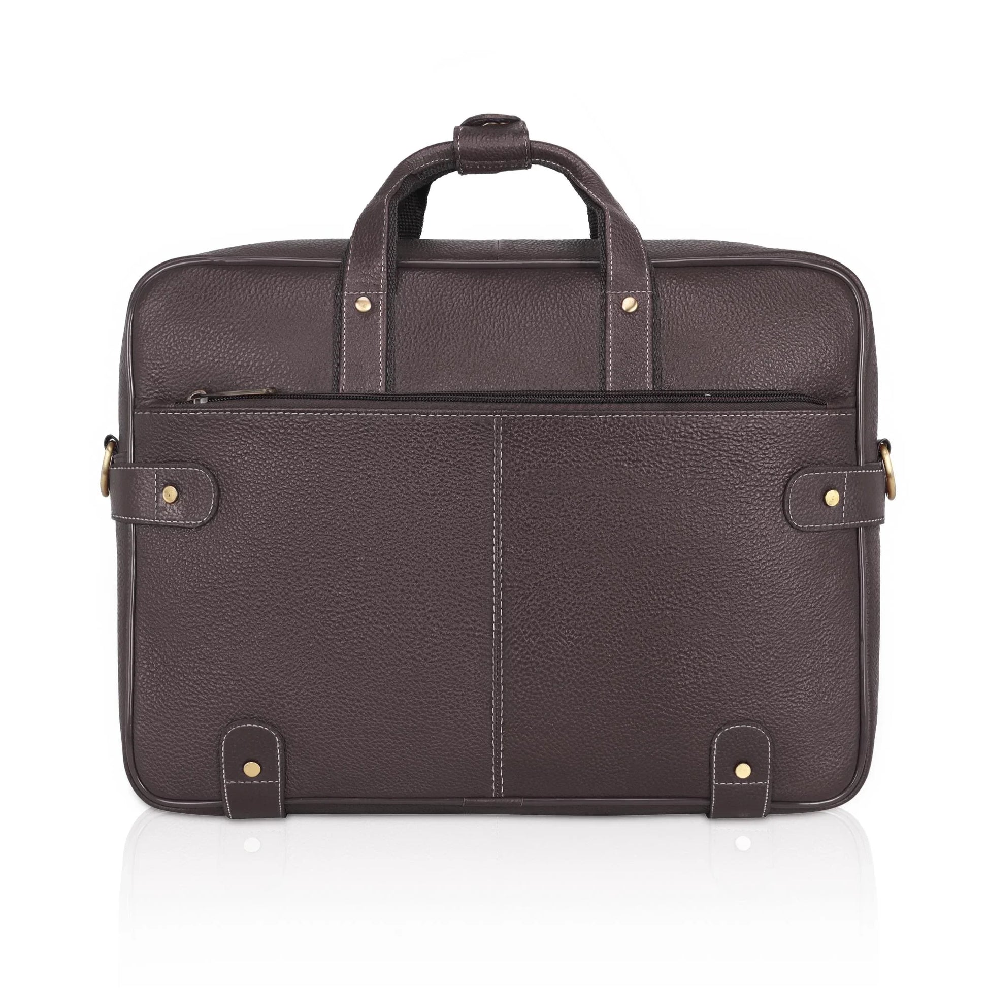 CYRUS Leather Laptop Messenger Bag for Men - WILDHORN