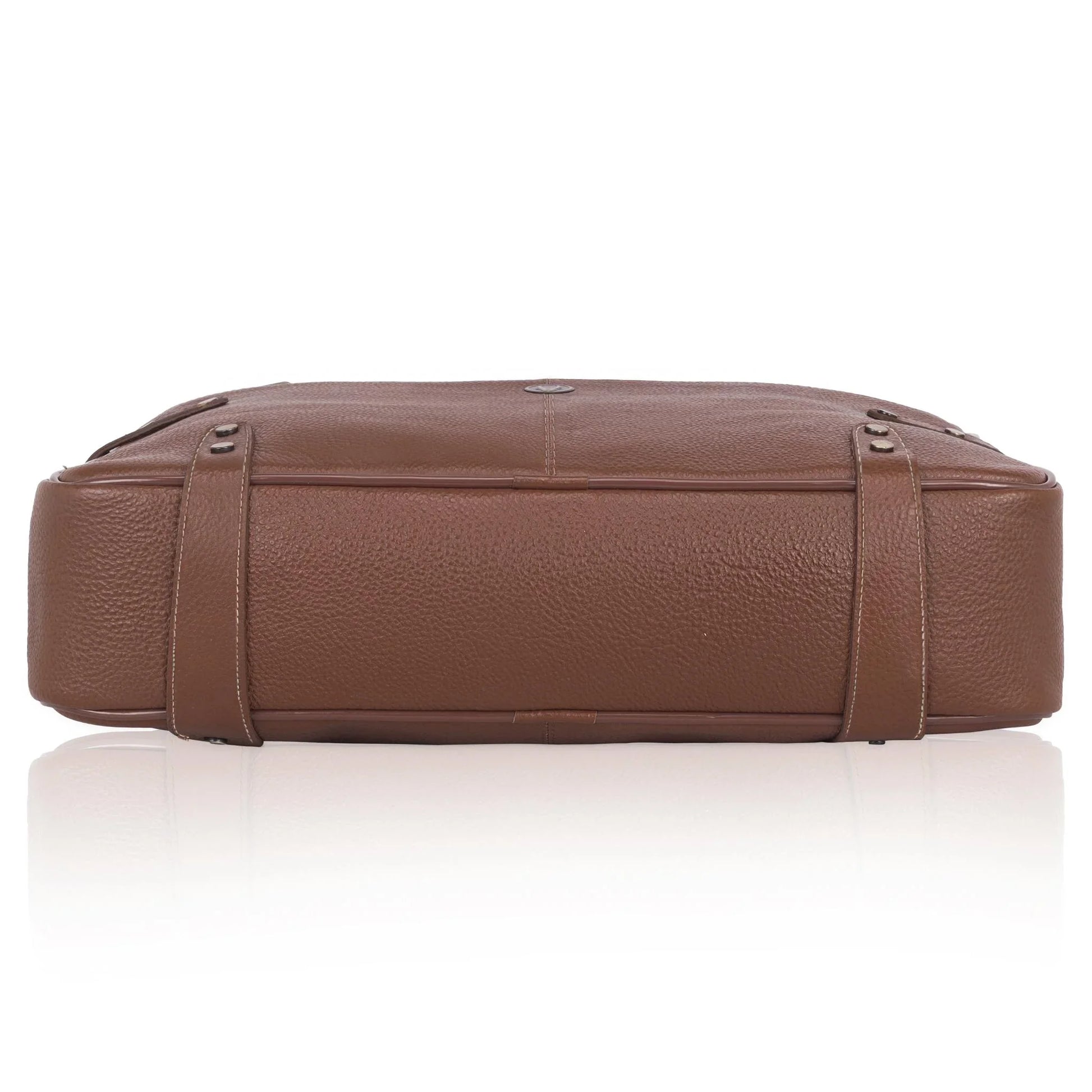CYRUS Leather Laptop Messenger Bag for Men - WILDHORN