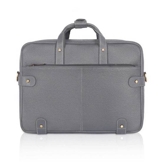 CYRUS Leather Laptop Messenger Bag for Men - WILDHORN