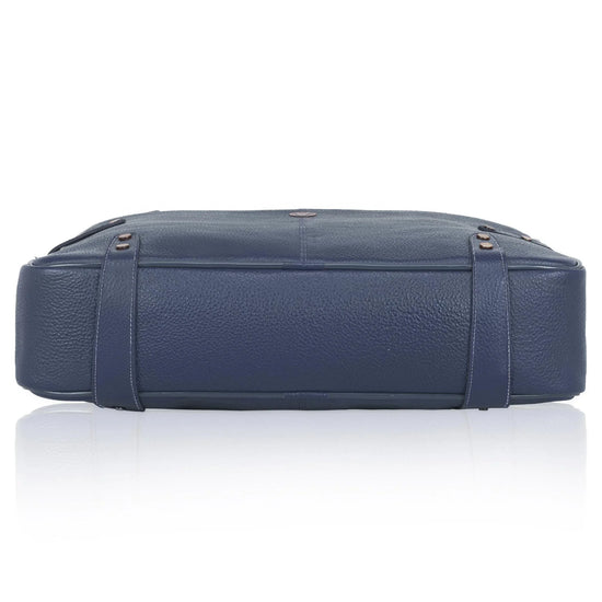 CYRUS Leather Laptop Messenger Bag for Men - WILDHORN
