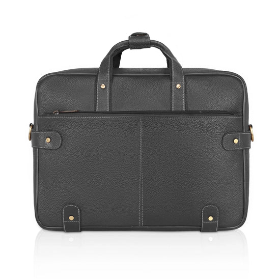 CYRUS Leather Laptop Messenger Bag for Men - WILDHORN