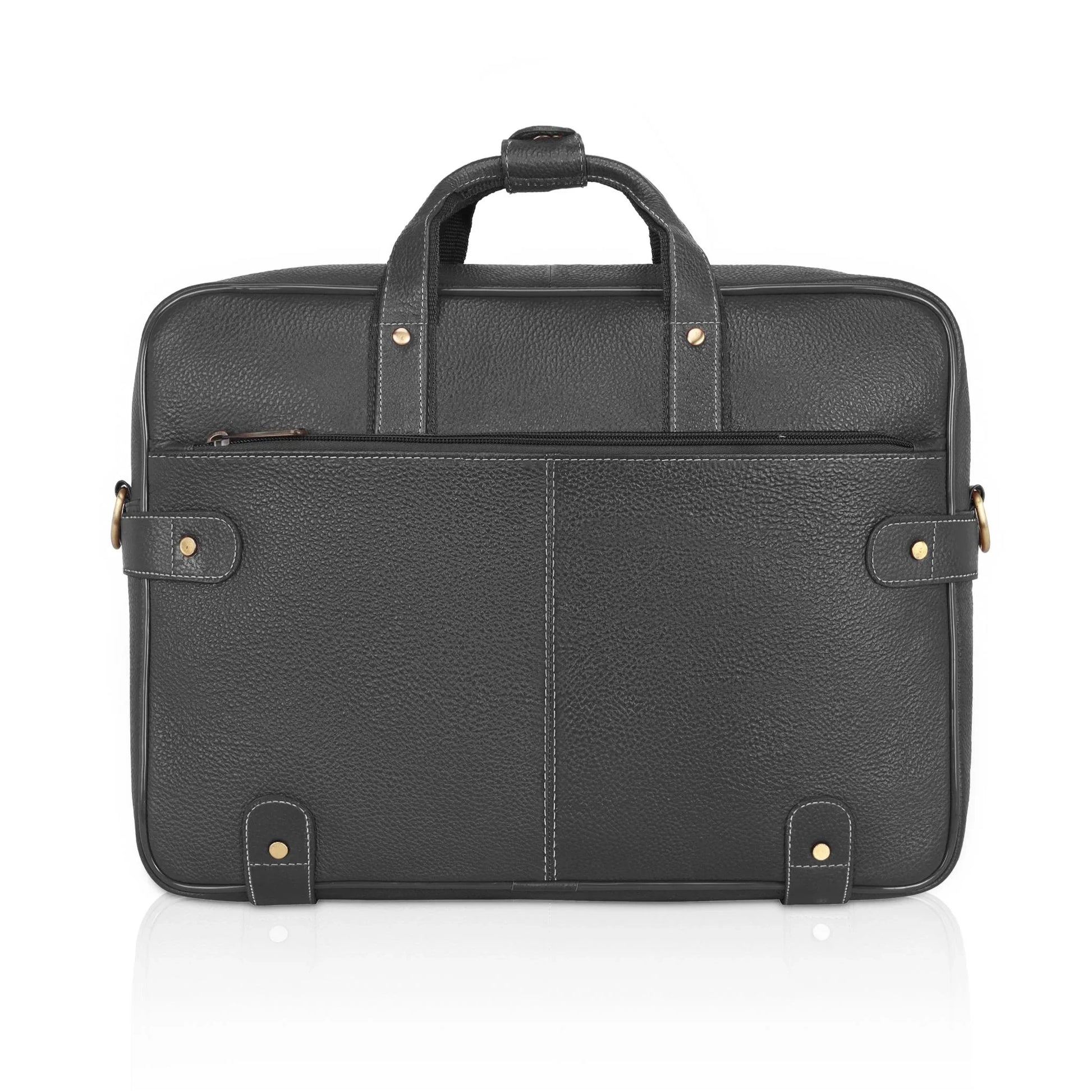 CYRUS Leather Laptop Messenger Bag for Men - WILDHORN