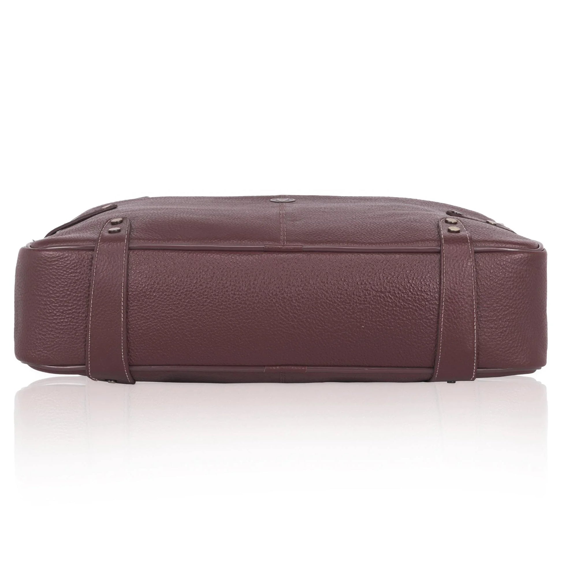 CYRUS Leather Laptop Messenger Bag for Men - WILDHORN