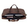 CYRUS Leather Laptop Messenger Bag for Men - WILDHORN