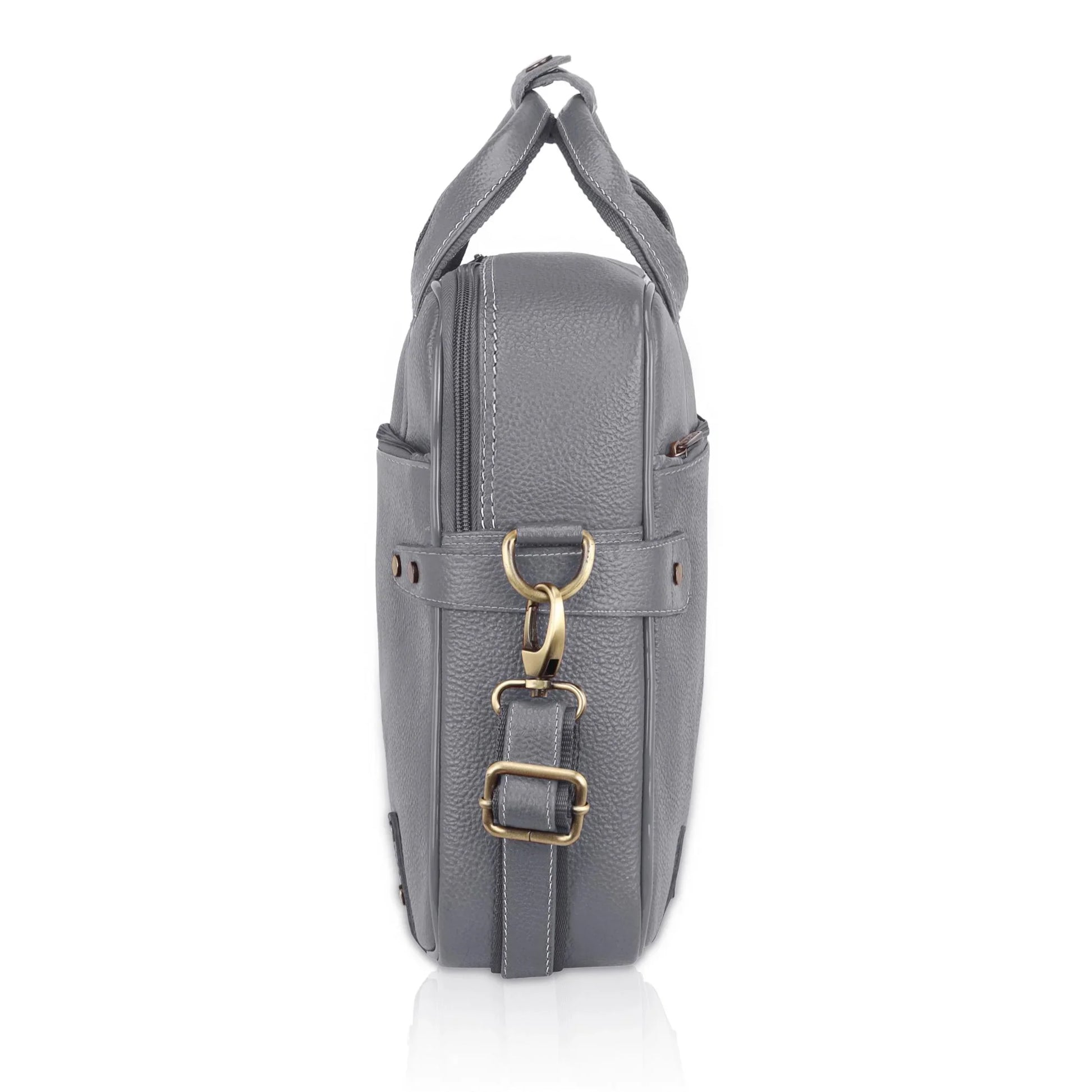 CYRUS Leather Laptop Messenger Bag for Men - WILDHORN