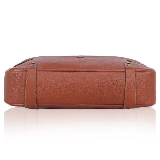 CYRUS Leather Laptop Messenger Bag for Men - WILDHORN