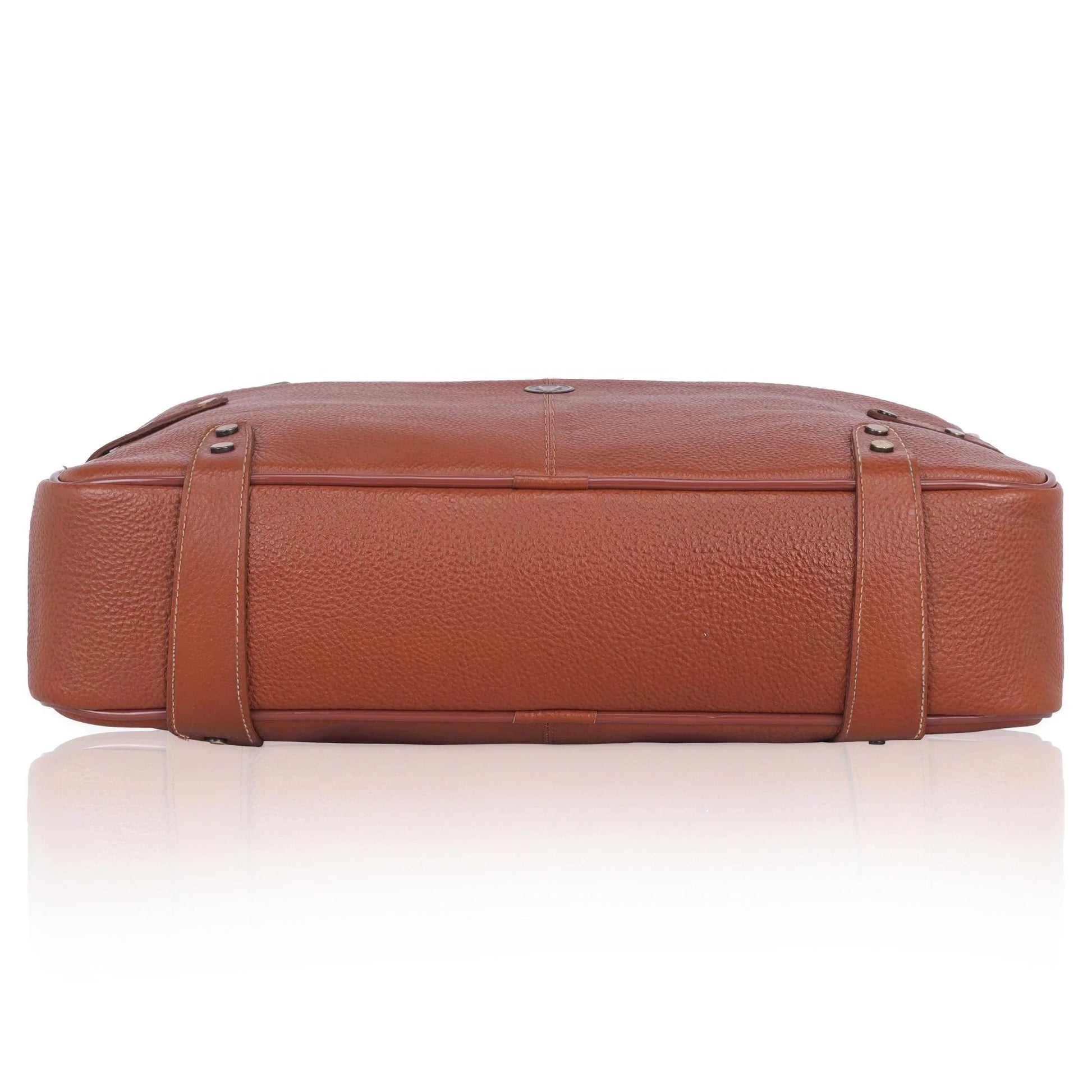 CYRUS Leather Laptop Messenger Bag for Men - WILDHORN