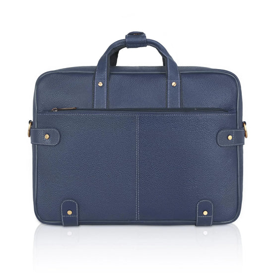 CYRUS Leather Laptop Messenger Bag for Men - WILDHORN